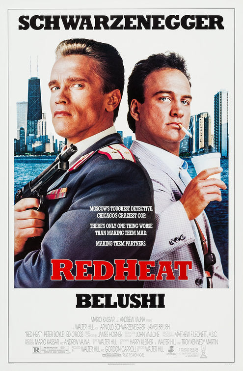 the movie poster: Red Heat (1988)