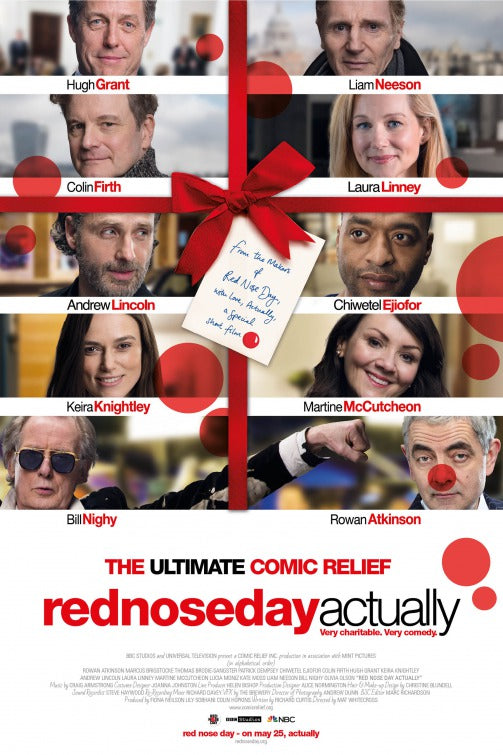 1000 piece jigsaw puzzle for tv poster: Red Nose Day Actually