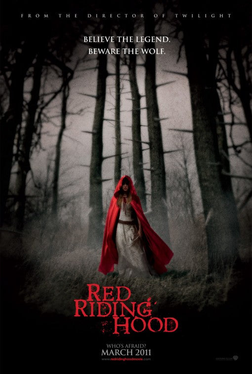 1000 piece jigsaw puzzle for the movie poster: Red Riding Hood (2011)