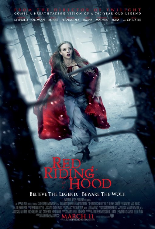 1000 piece jigsaw puzzle for the movie poster: Red Riding Hood (2011) ver2