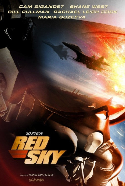 1000 piece jigsaw puzzle for the movie poster: Red Sky (2014)