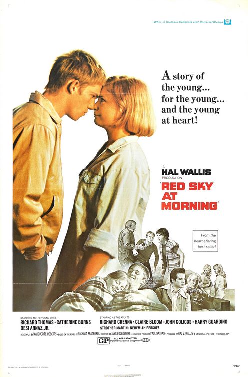 the movie poster: Red Sky at Morning (1971)