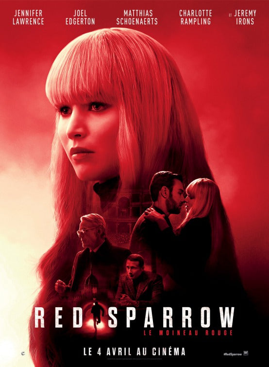 1000 piece jigsaw puzzle for the movie poster: Red Sparrow (2018) ver4