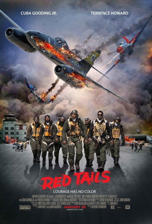 1000 piece jigsaw puzzle for the movie poster: Red Tails (2012) ver3