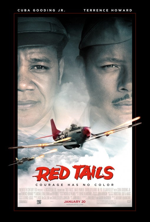 1000 piece jigsaw puzzle for the movie poster: Red Tails (2012) ver4