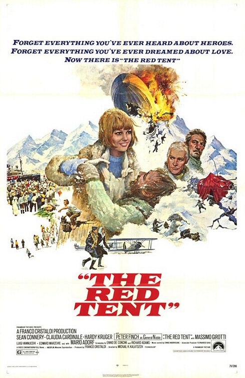 the movie poster: The Red Tent (1971)