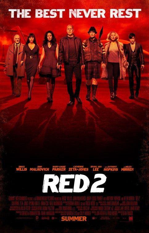 1000 piece jigsaw puzzle for the movie poster: Red 2 (2013) ver10