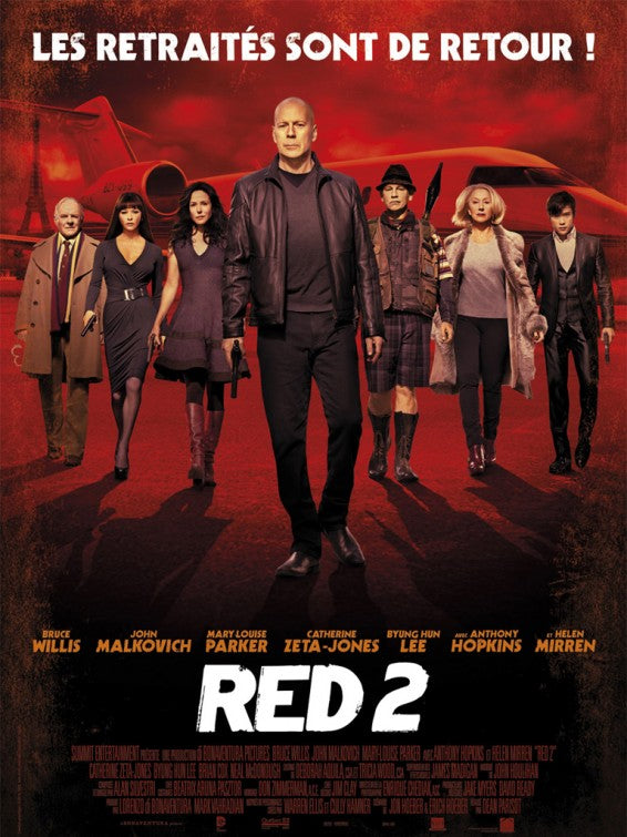 1000 piece jigsaw puzzle for the movie poster: Red 2 (2013) ver21