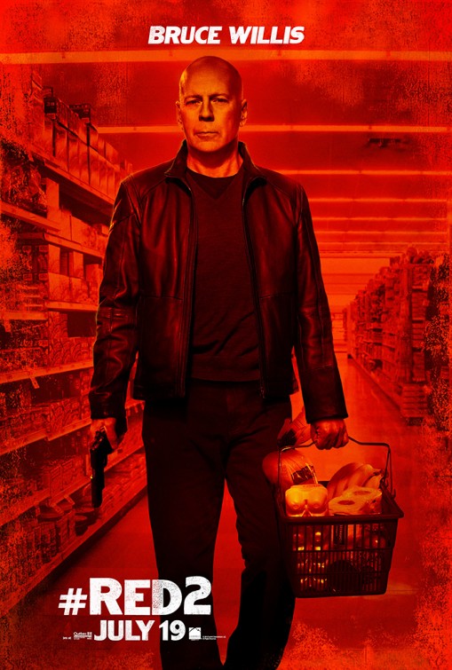 1000 piece jigsaw puzzle for the movie poster: Red 2 (2013) ver3