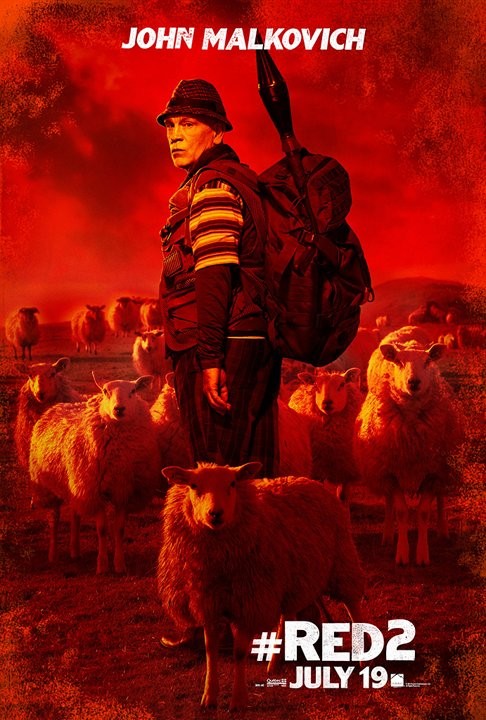 1000 piece jigsaw puzzle for the movie poster: Red 2 (2013) ver4