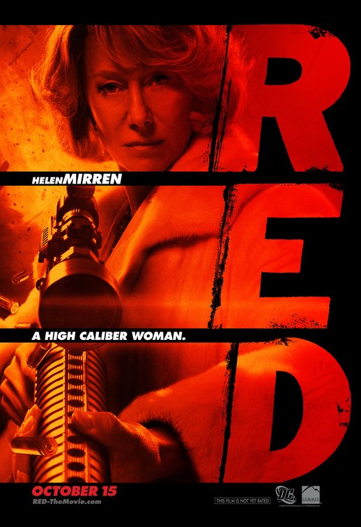 1000 piece jigsaw puzzle for the movie poster: Red (2010) ver2