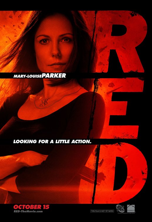 1000 piece jigsaw puzzle for the movie poster: Red (2010) ver5
