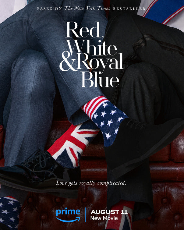 1000 piece jigsaw puzzle for the movie poster: Red, White & Royal Blue (2023)