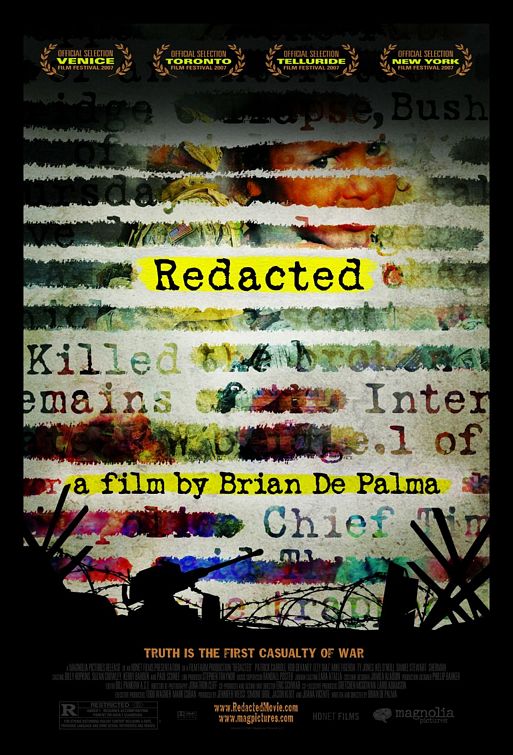 the movie poster: Redacted (2007)