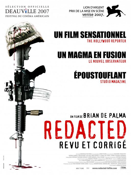 the movie poster: Redacted (2007) ver4