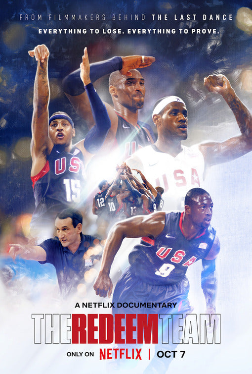 1000 piece jigsaw puzzle for the movie poster: The Redeem Team (2022)