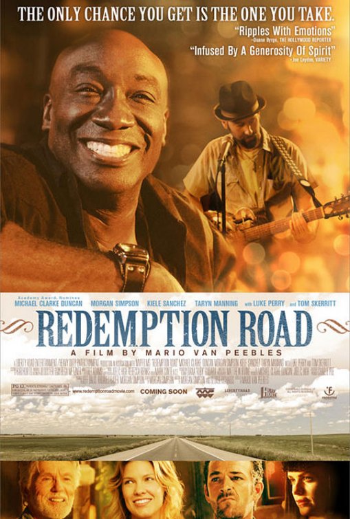 1000 piece jigsaw puzzle for the movie poster: Redemption Road (2011)