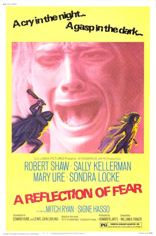1000 piece jigsaw puzzle for the movie poster: A Reflection of Fear (1973)