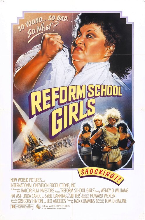 the movie poster: Reform School Girls (1986)