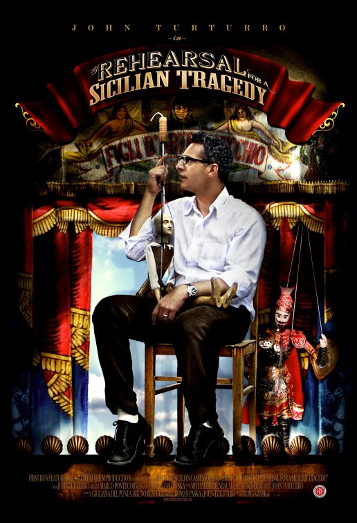 1000 piece jigsaw puzzle for the movie poster: Rehearsal for a Sicilian Tragedy (2011)