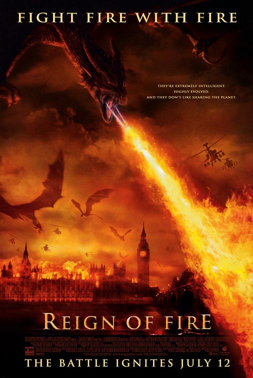the movie poster: Reign of Fire (2002)