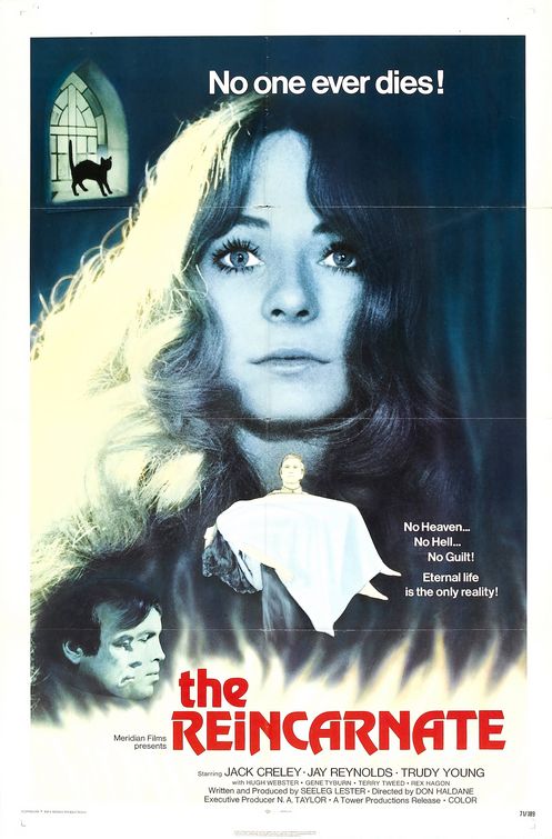 the movie poster: The Reincarnate (1971)