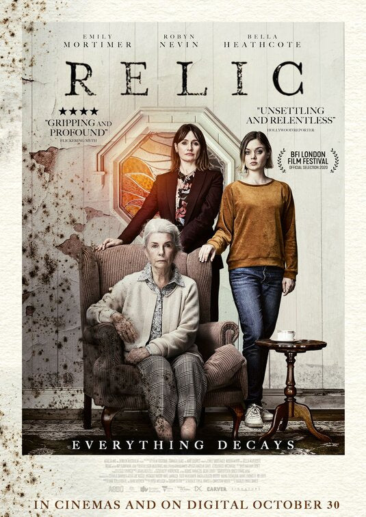 1000 piece jigsaw puzzle for the movie poster: Relic (2020) ver4