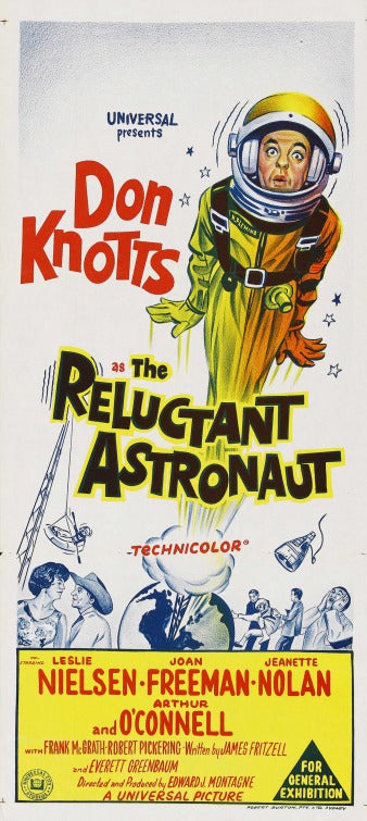 1000 piece jigsaw puzzle for the movie poster: The Reluctant Astronaut (1967) ver3