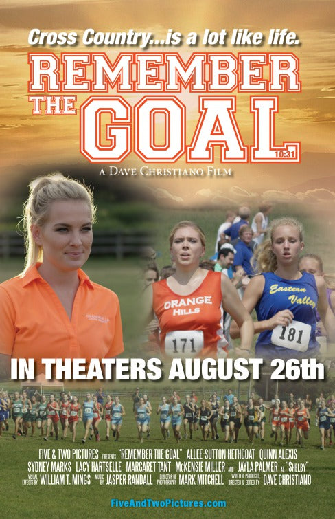 1000 piece jigsaw puzzle for the movie poster: Remember the Goal (2016)