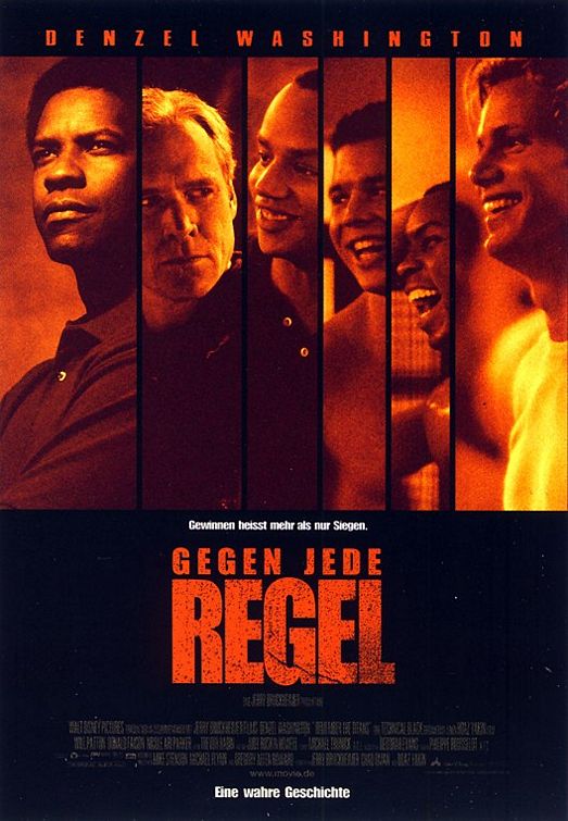 the movie poster: Remember the Titans (2000) ver2