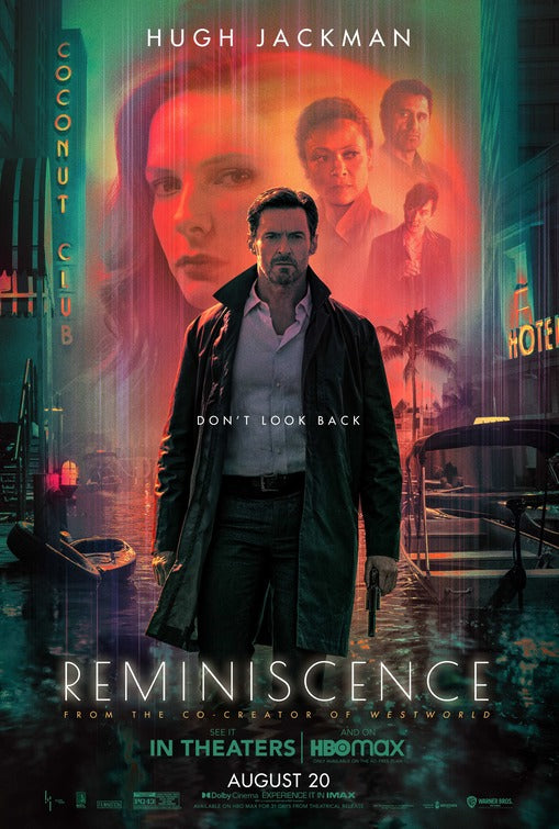1000 piece jigsaw puzzle for the movie poster: Reminiscence (2021)