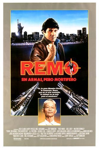 the movie poster: Remo Williams: The Adventure Begins (1985) ver2