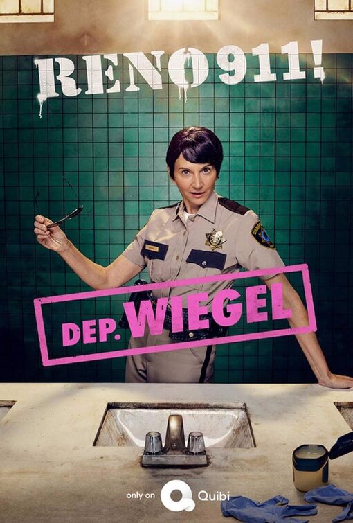 1000 piece jigsaw puzzle for tv poster: Reno 911!, ver9