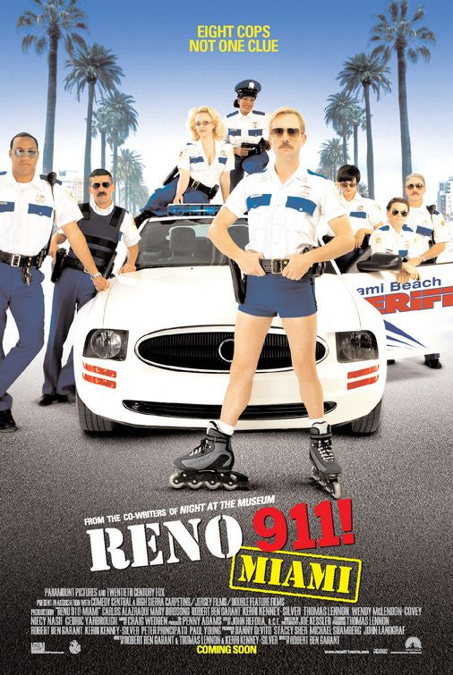 the movie poster: Reno 911!: Miami (2007) ver2