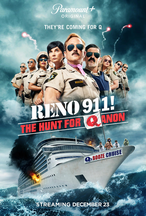 1000 piece jigsaw puzzle for tv poster: Reno 911!: The Hunt For QAnon