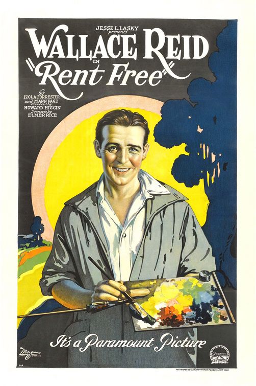 the movie poster: Rent Free (1922)