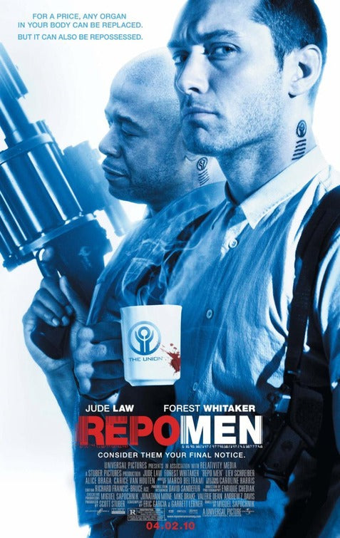 1000 piece jigsaw puzzle for the movie poster: Repo Men (2010)