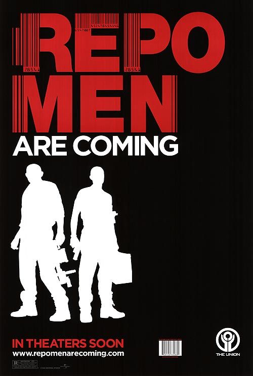1000 piece jigsaw puzzle for the movie poster: Repo Men (2010) ver8