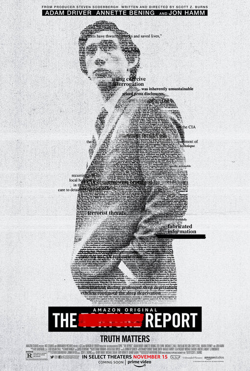 1000 piece jigsaw puzzle for the movie poster: The Report (2019)