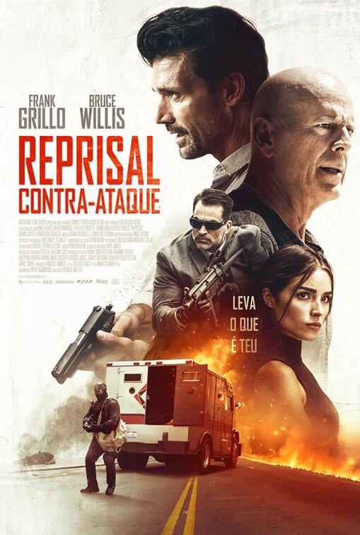 1000 piece jigsaw puzzle for the movie poster: Reprisal (2018) ver2