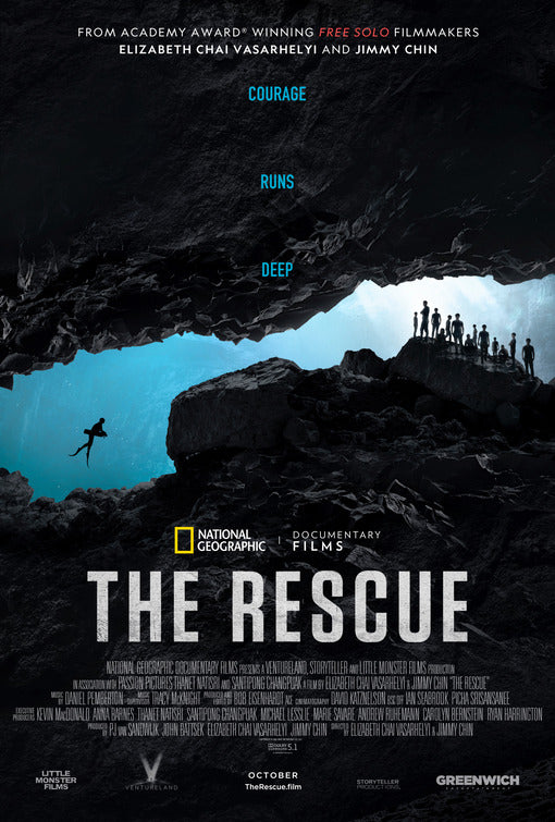 1000 piece jigsaw puzzle for the movie poster: The Rescue (2021)