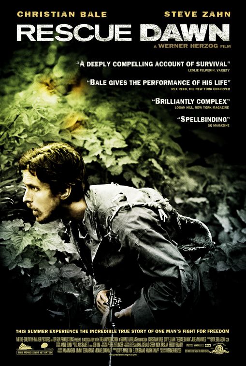 the movie poster: Rescue Dawn (2007) ver2