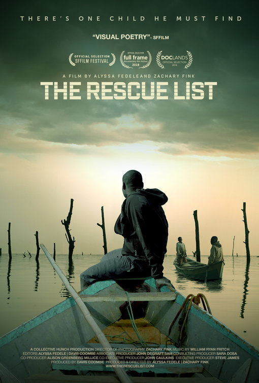 1000 piece jigsaw puzzle for the movie poster: The Rescue List (2018)