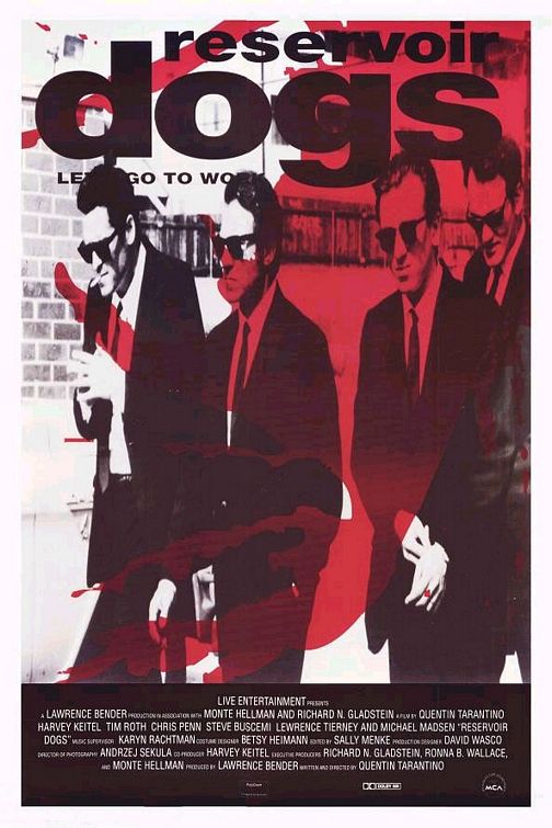 the movie poster: Reservoir Dogs (1992) ver3