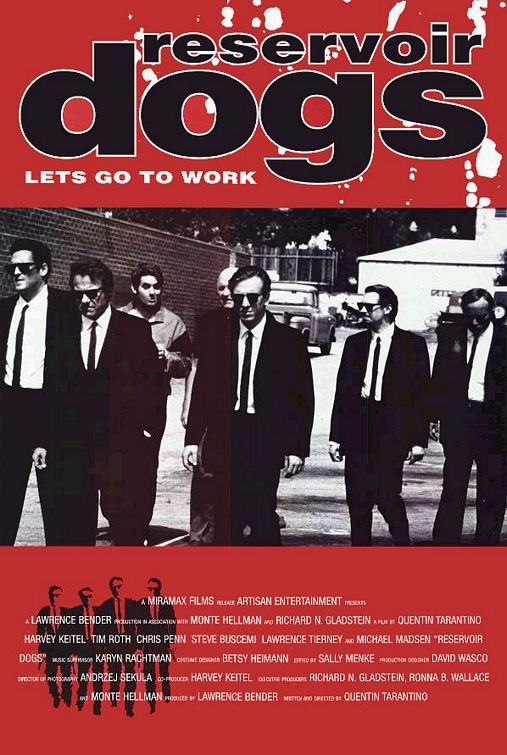 the movie poster: Reservoir Dogs (1992) ver4
