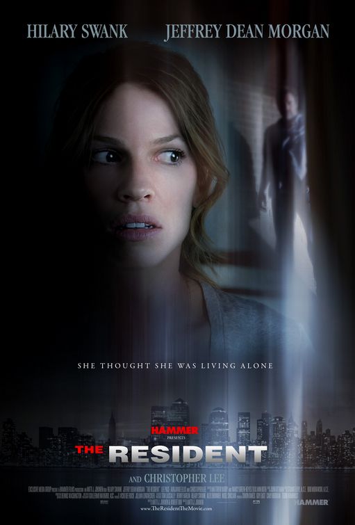 1000 piece jigsaw puzzle for the movie poster: The Resident (2011)
