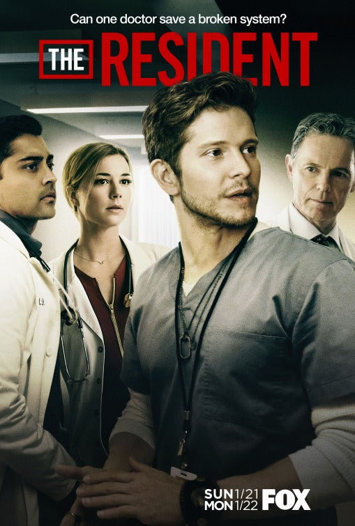 1000 piece jigsaw puzzle for tv poster: The Resident