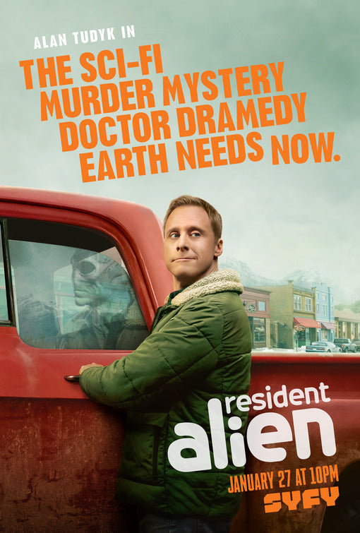 1000 piece jigsaw puzzle for tv poster: Resident Alien