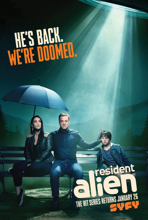 1000 piece jigsaw puzzle for tv poster: Resident Alien, ver2