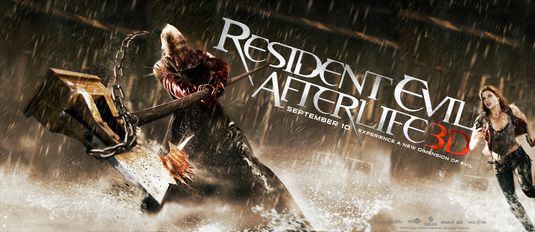 1000 piece jigsaw puzzle for the movie poster: Resident Evil: Afterlife (2010) ver5